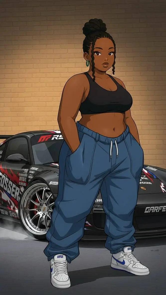 ai character: Nikkia  background