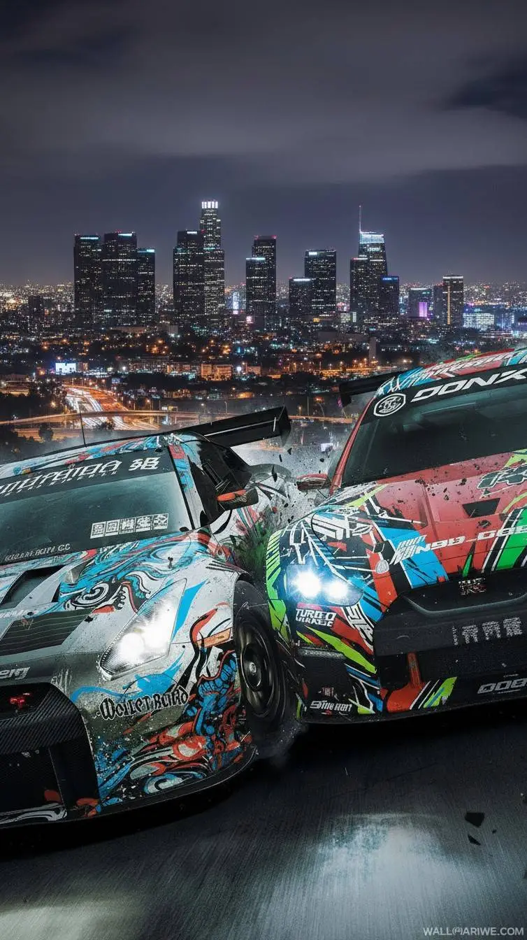 ai character: GRID  background