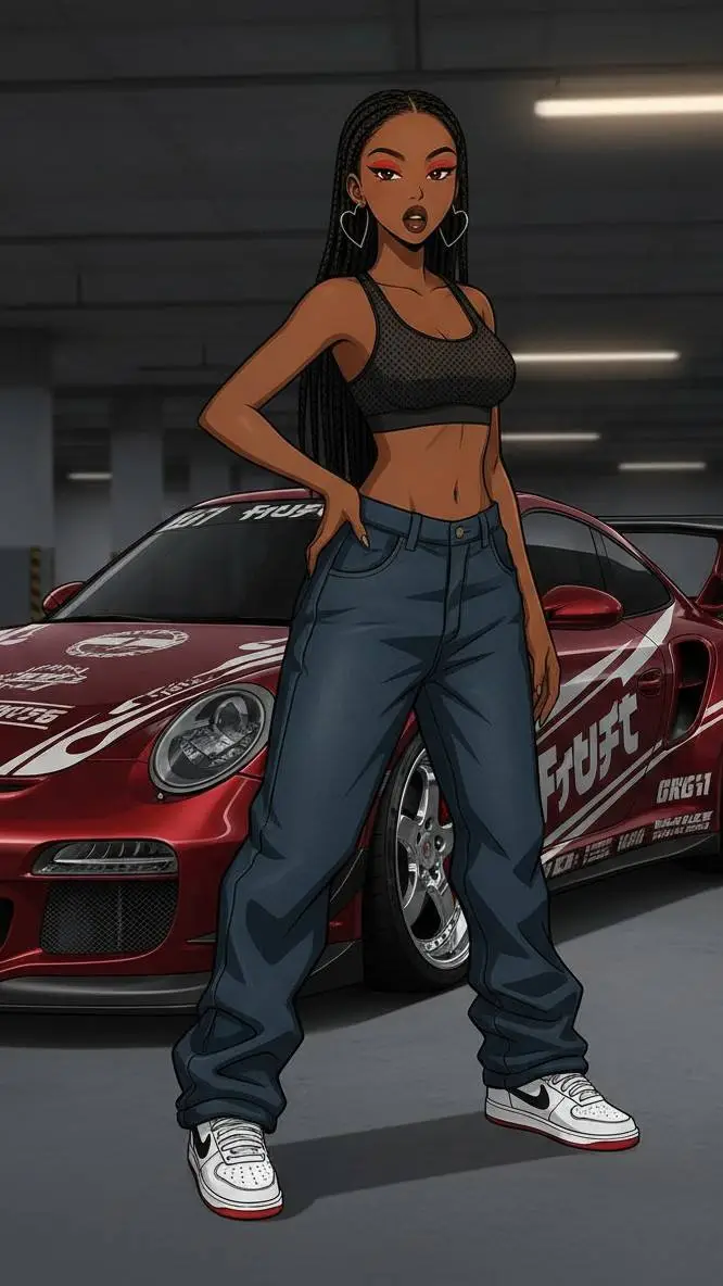 ai character: Lita Granger  background