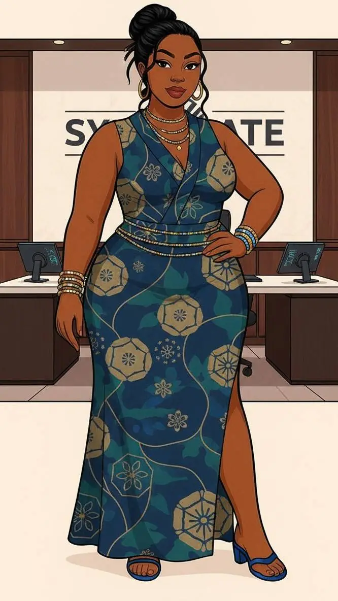 ai character: Ursula  background