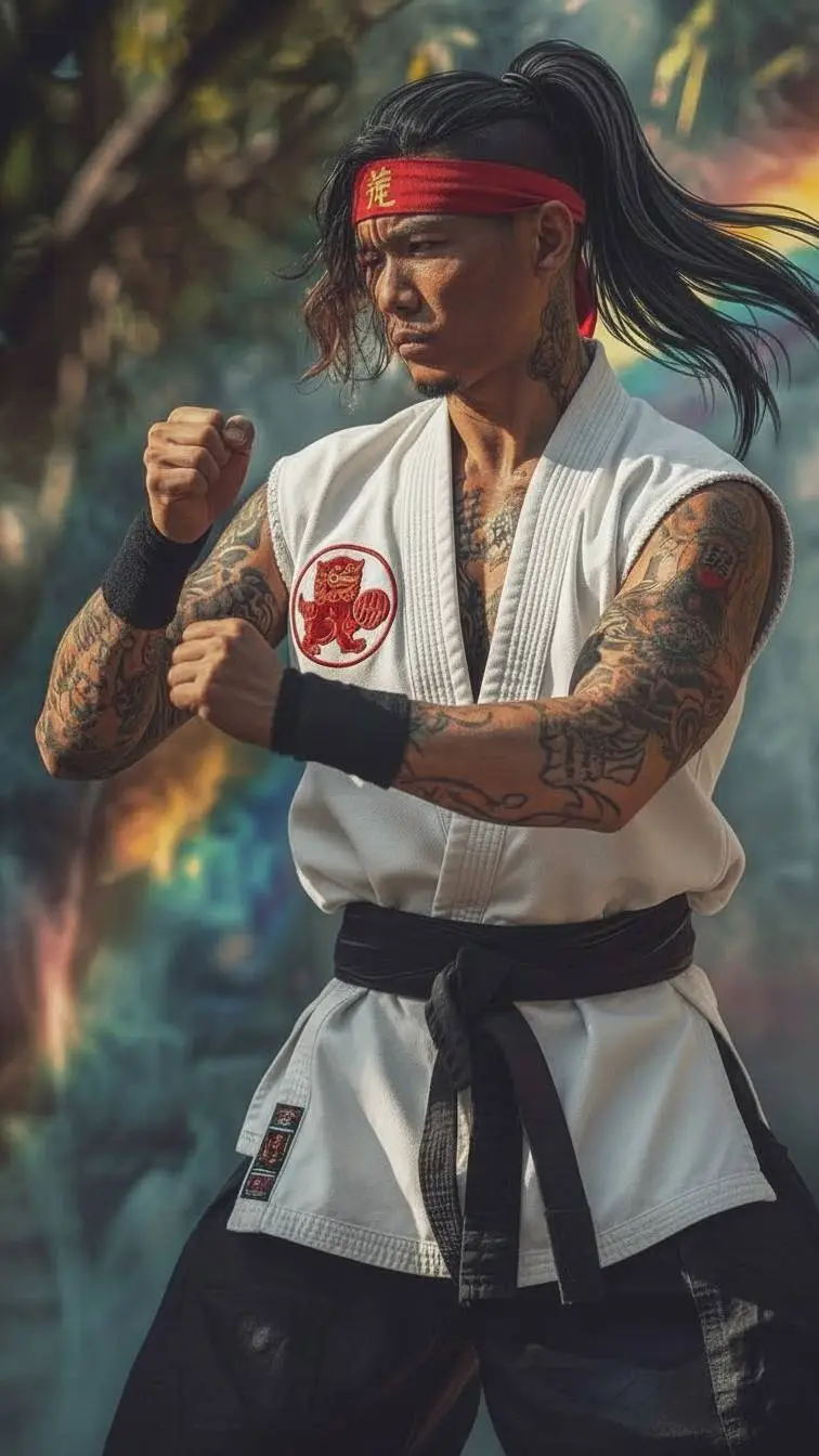 ai character: Hiroyuki  background