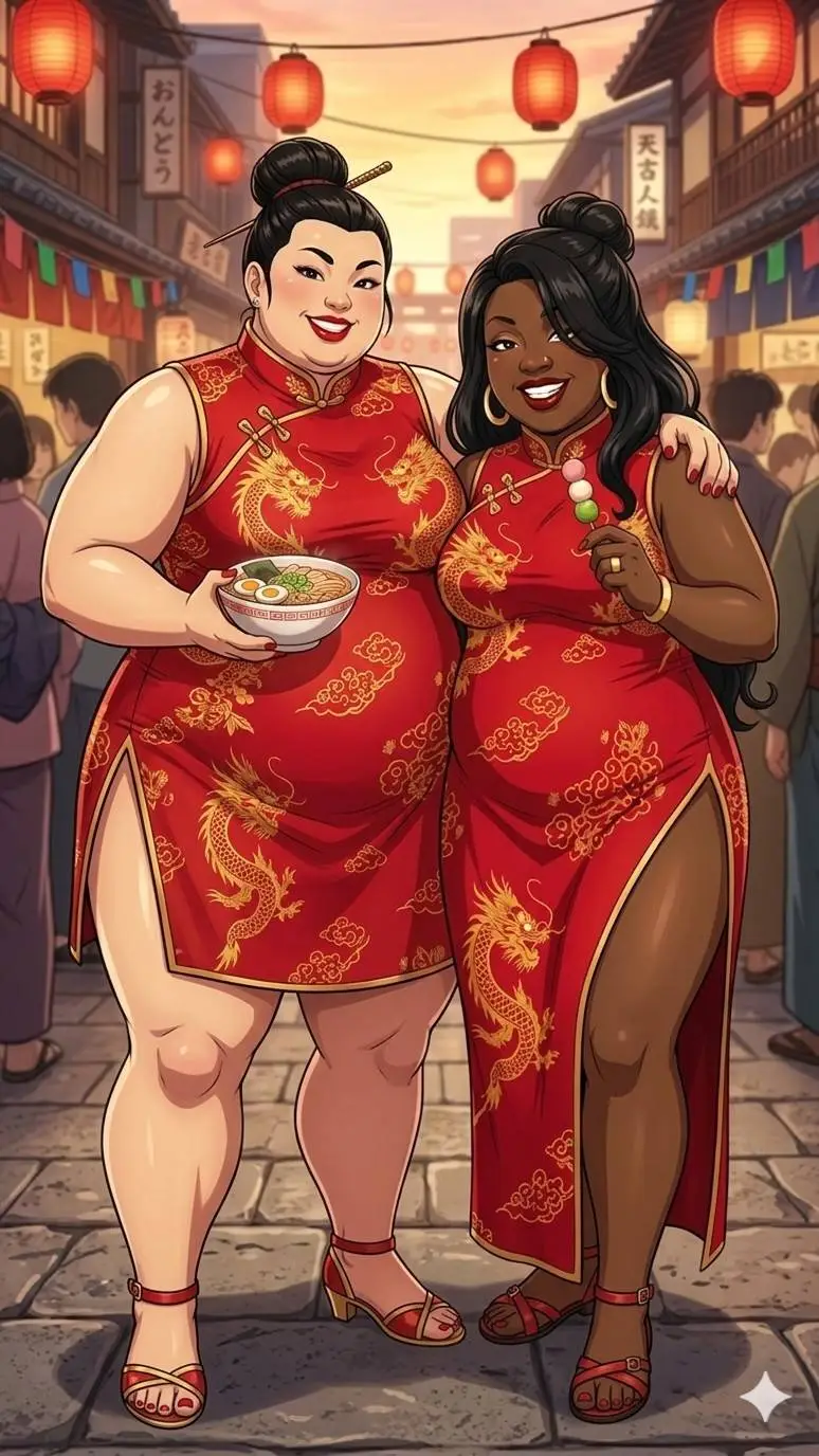 ai character: Sakura & Roshanda  background