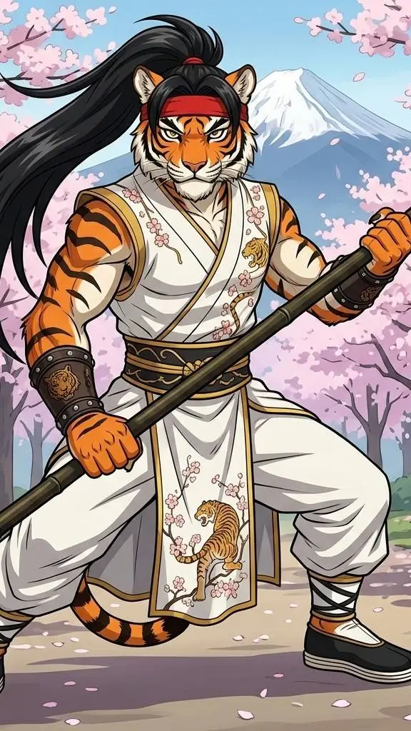 ai character: Kintaro background