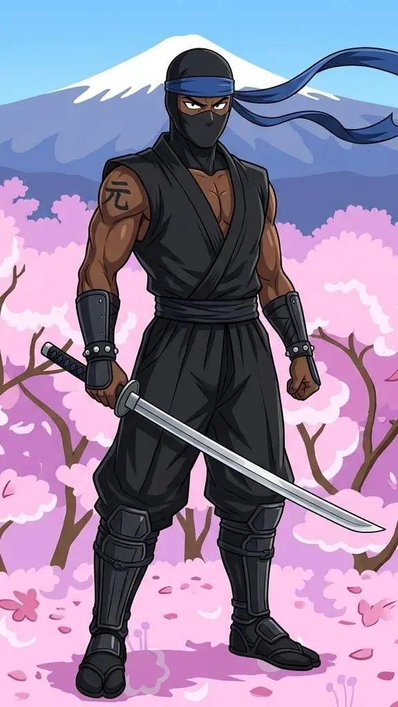 ai character: Gobei  background