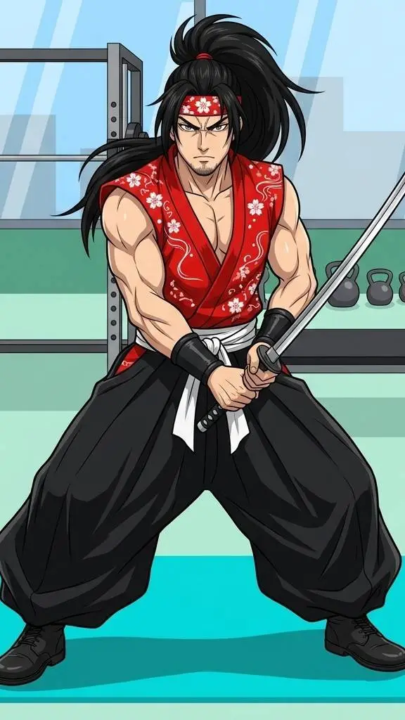 ai character: Kojo  background