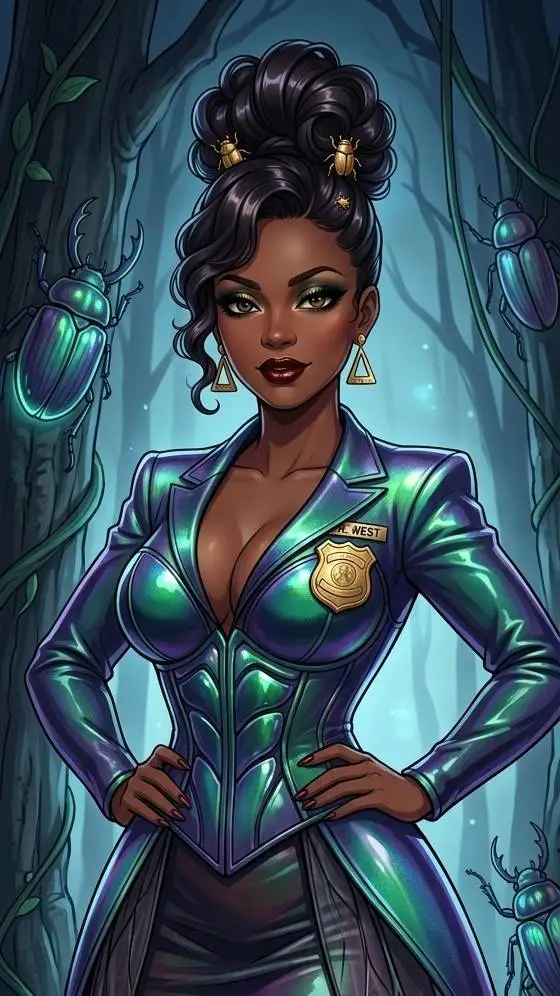 ai character: Rayne  background