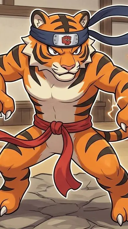 ai character: Tigerlao  background