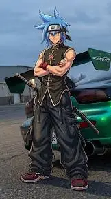 ai character: Taisuke Hoshiyama  background