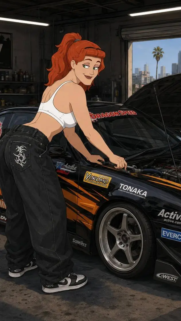 ai character: Zoey Stewart  background