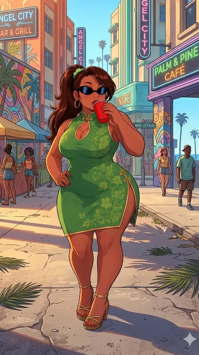 ai character: Jacqueline Stone  background