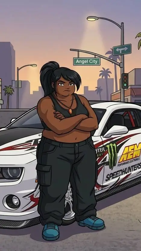 ai character: Kiyonna Jones background