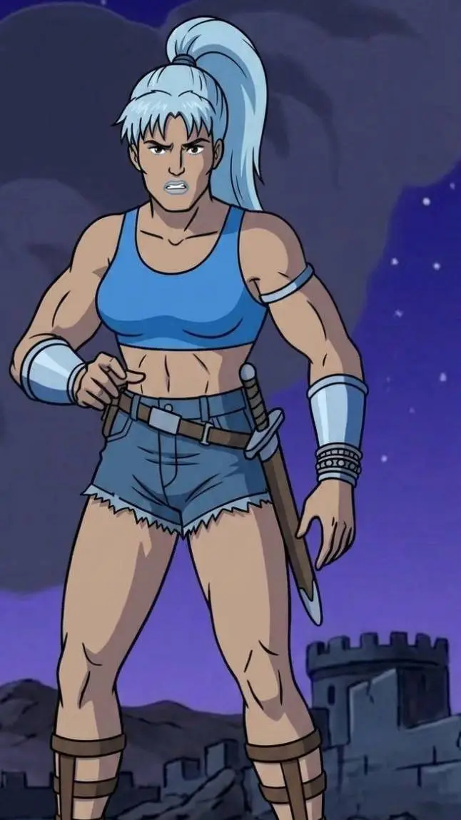 ai character: Freya  background