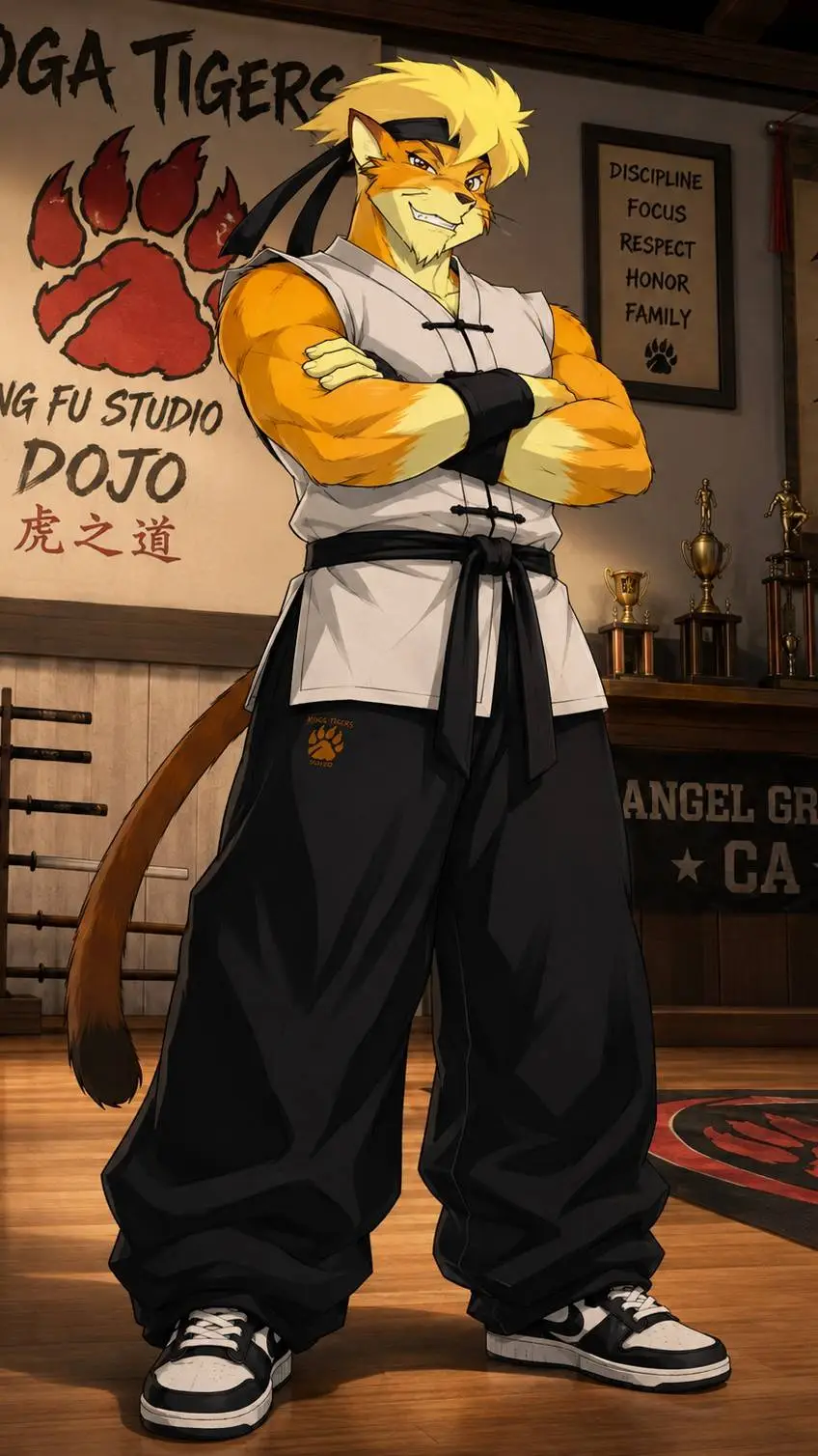 ai character: Sonny Chikamura  background