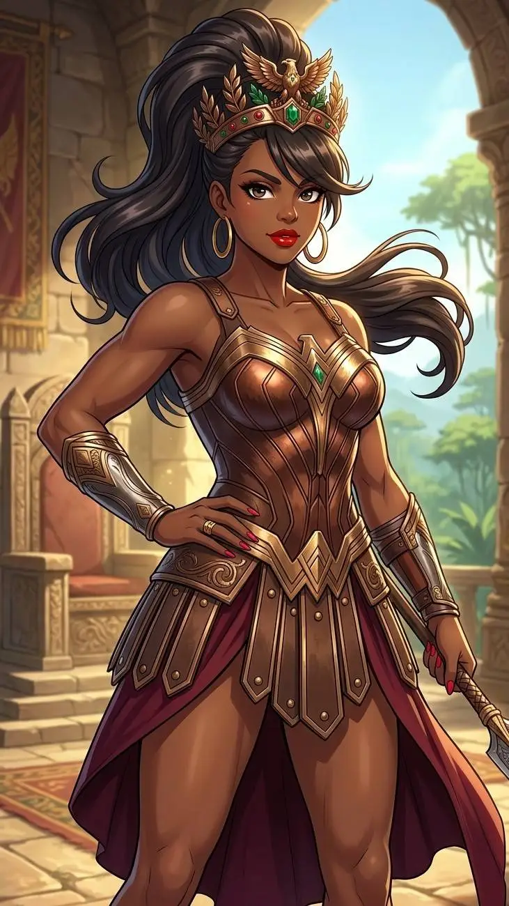 ai character: Queen Vera background