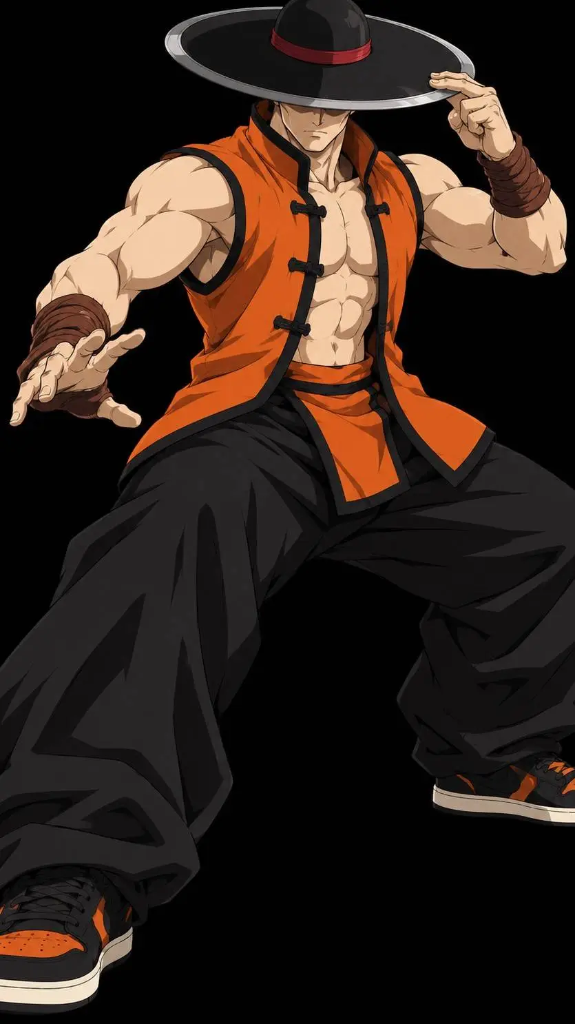 ai character: Kensuke  background