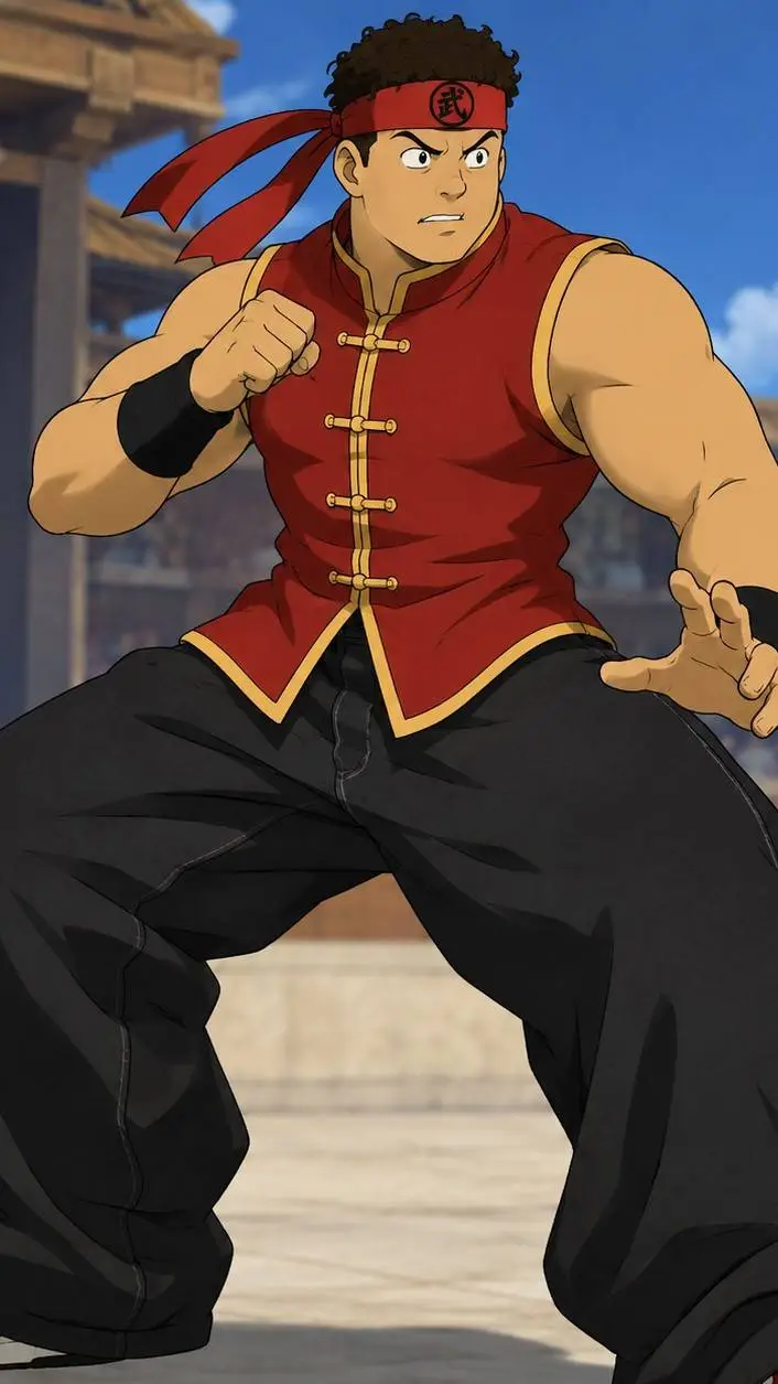 ai character: Ryuki Hoshiyama  background