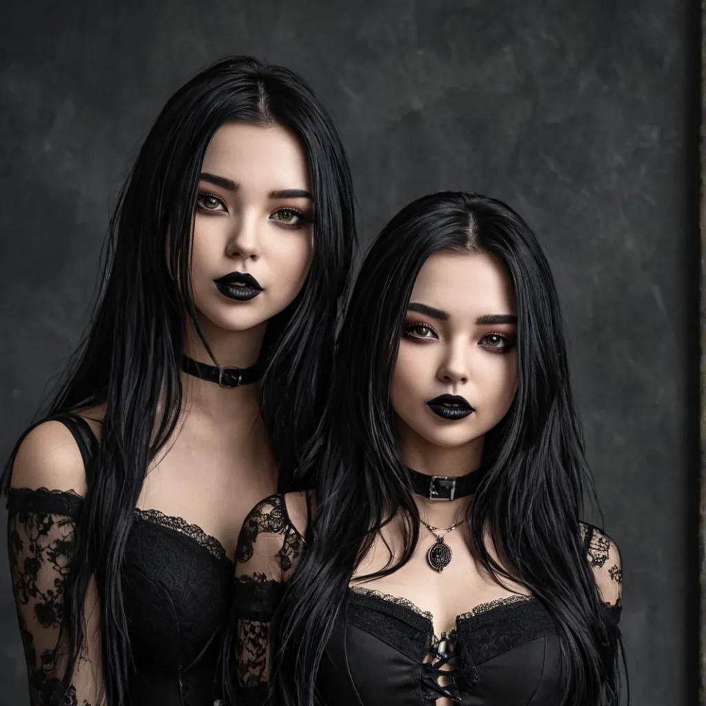 chat with ai character: Goth Family 