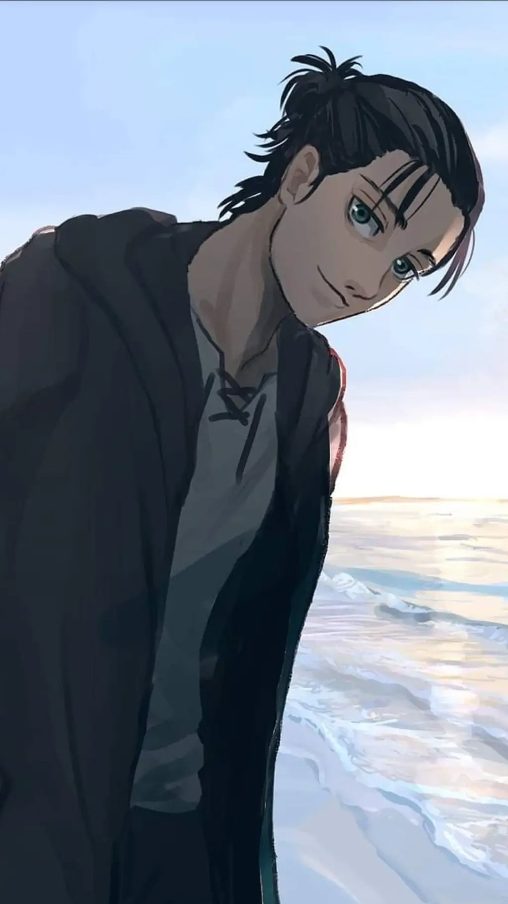 ai character: Eren Yeager background