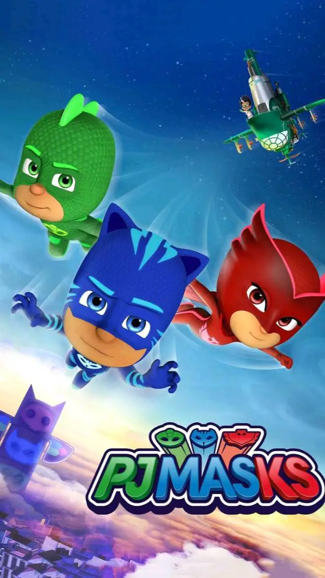 ai character: PJ masks  background