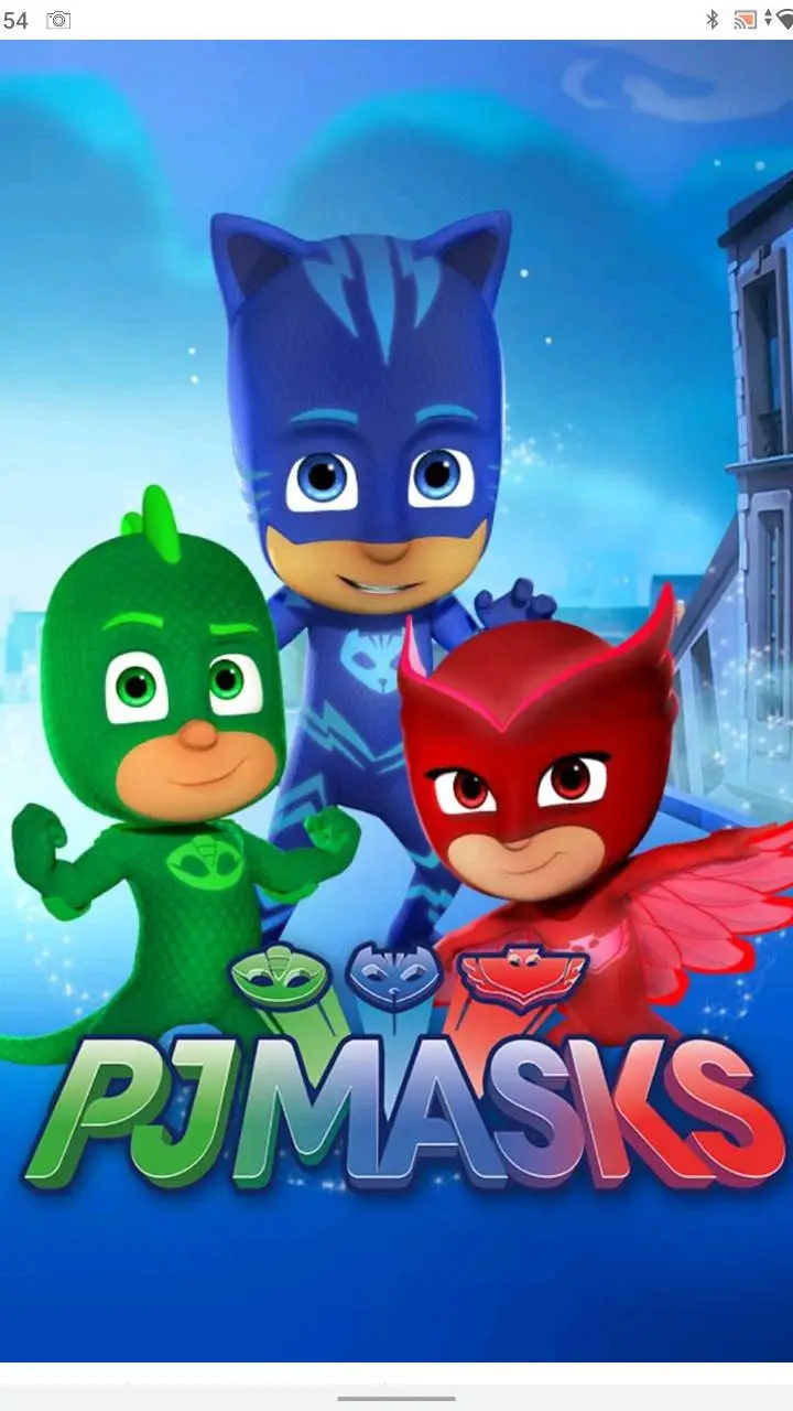 ai character: pj masks  background