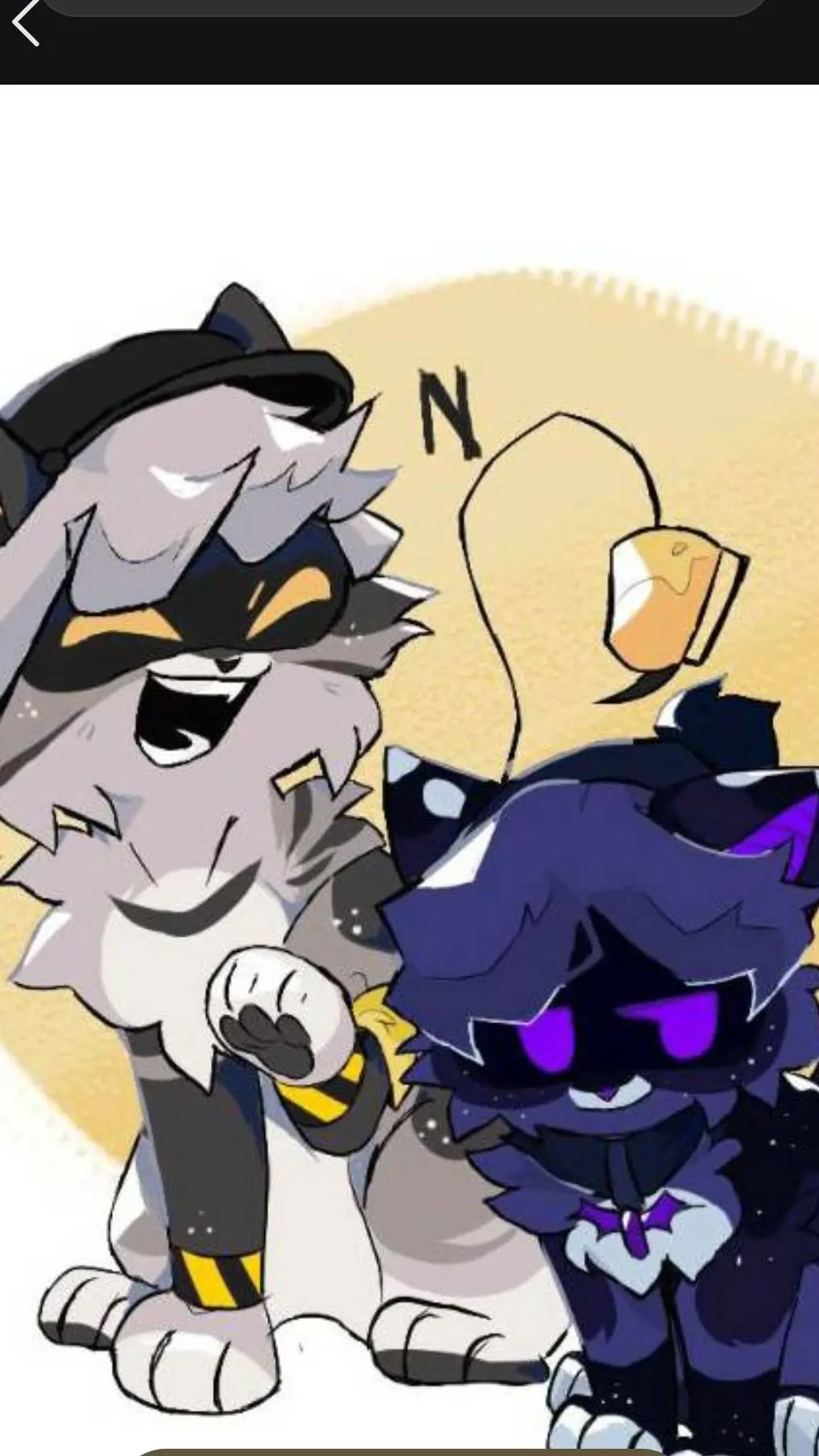 ai character: MD cats background