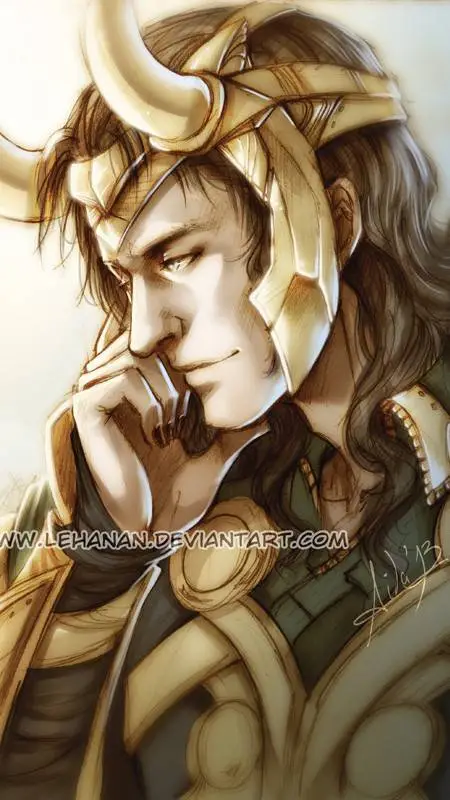 ai character: loki background