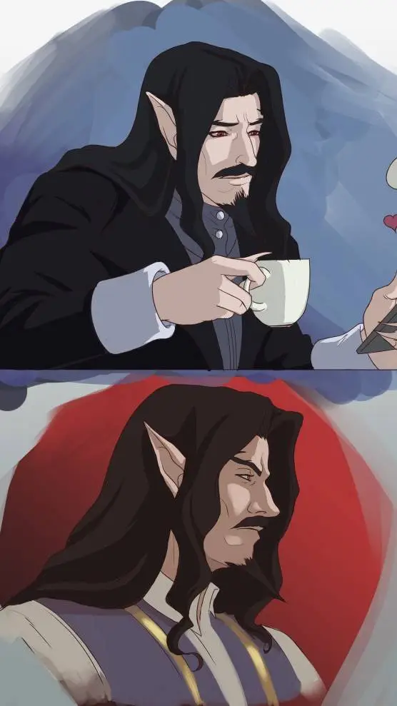 ai character: castlevania background