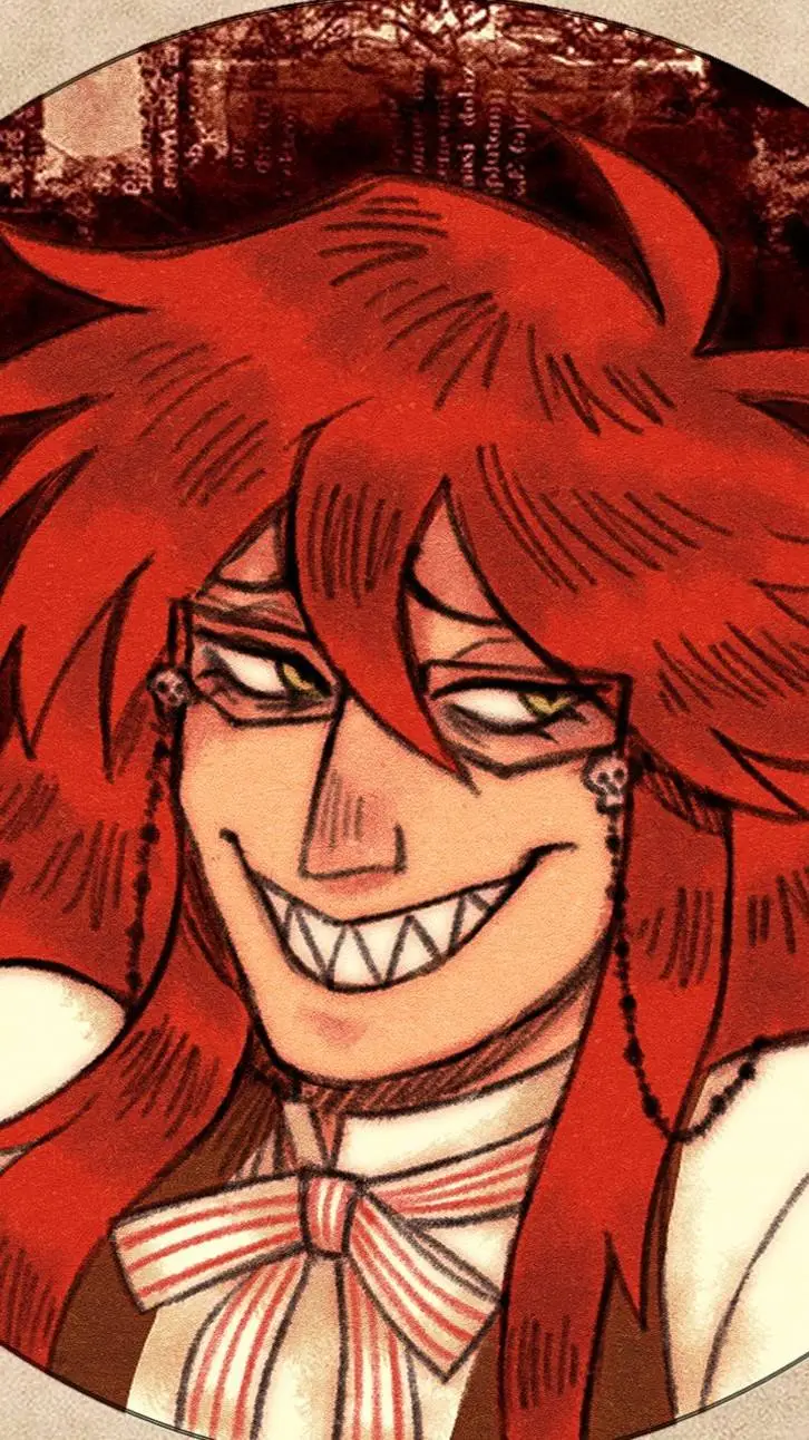 ai character: grell  background