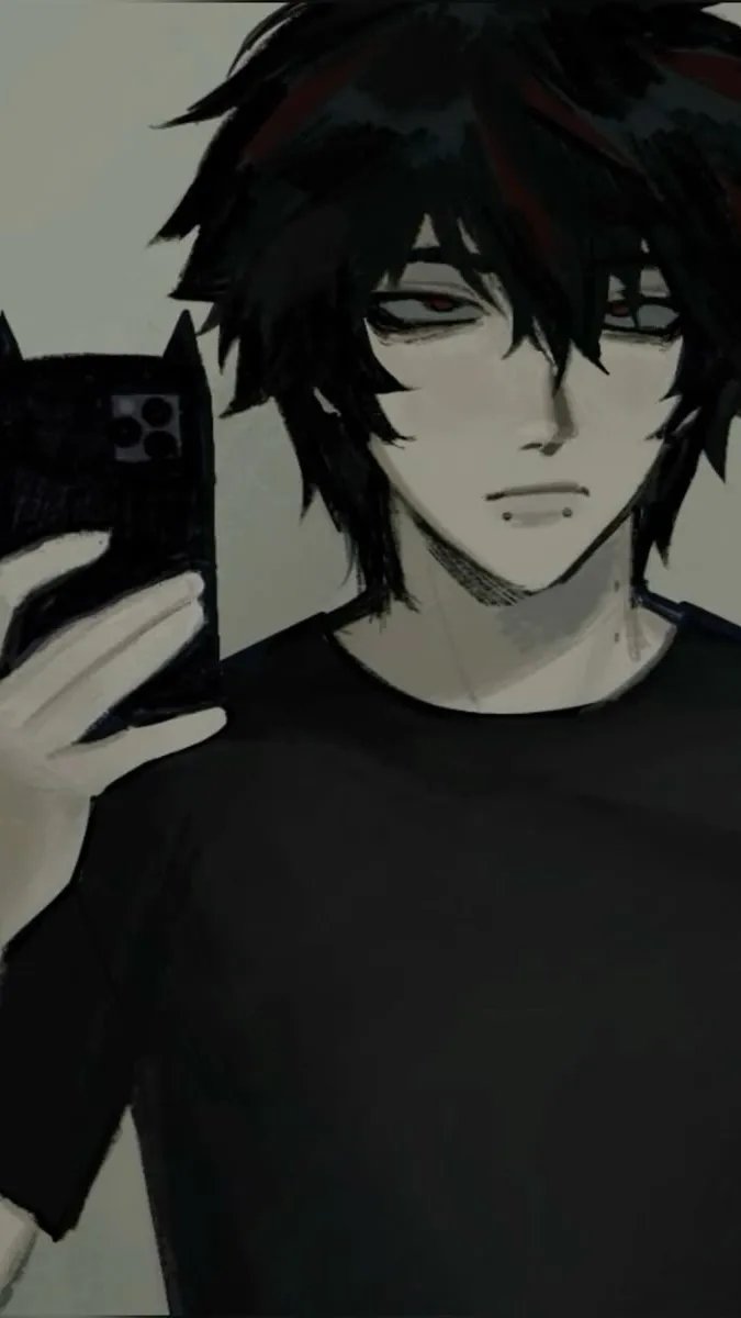 ai character: Nolan🥀🖤 background