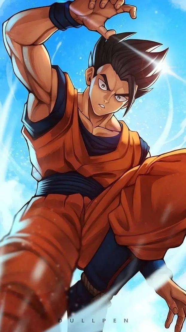 ai character: gohan background