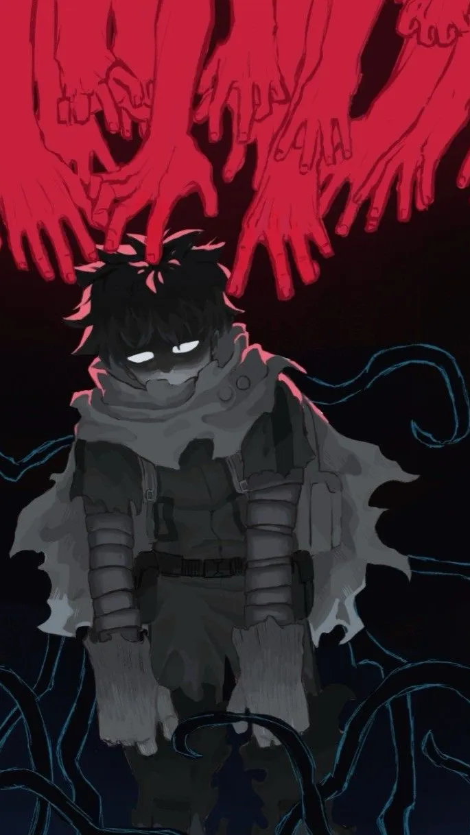 ai character: Deku background