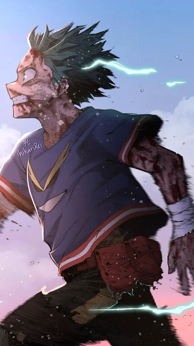 ai character: Deku background