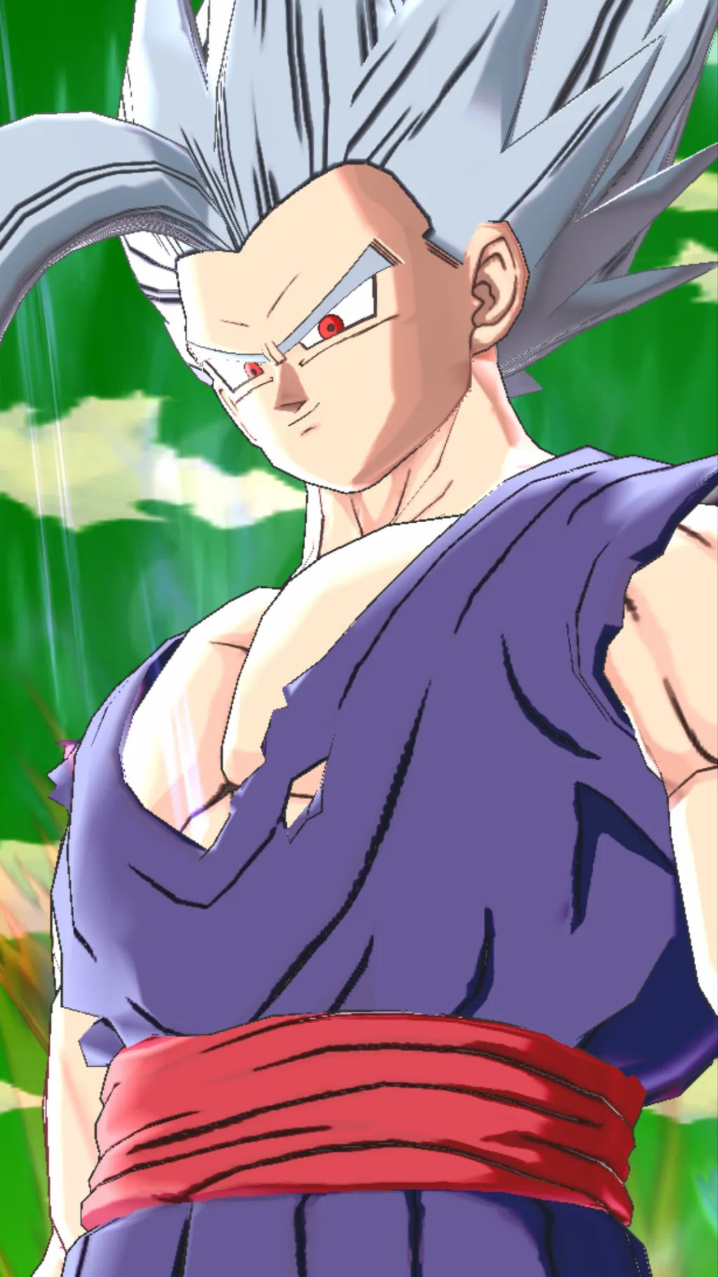 ai character: Beast gohan  background