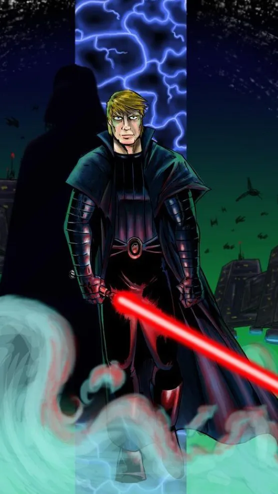 ai character: Dark Luke  background