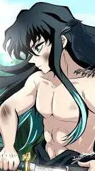 ai character: Muichiro  background