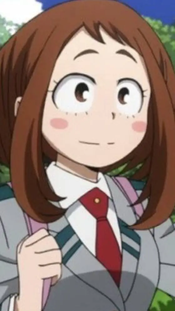 ai character: Ochaco Uraraka  background
