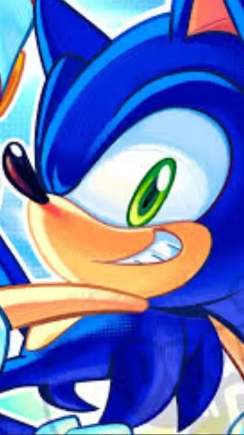 ai character: Sonic The hedgehog background