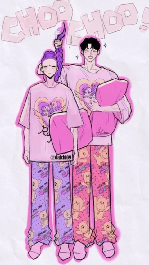 ai character: Kpdh sleepover!!  background