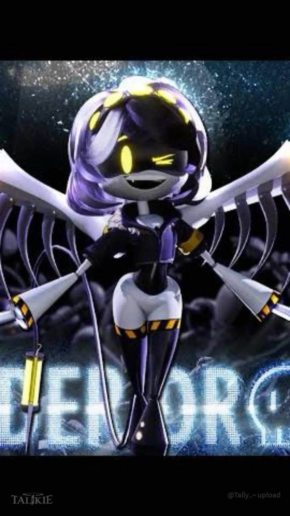 ai character: ✰𖤐V✰𖤐 background