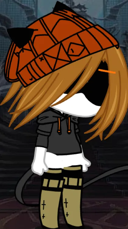 ai character: R(my MD oc)  background