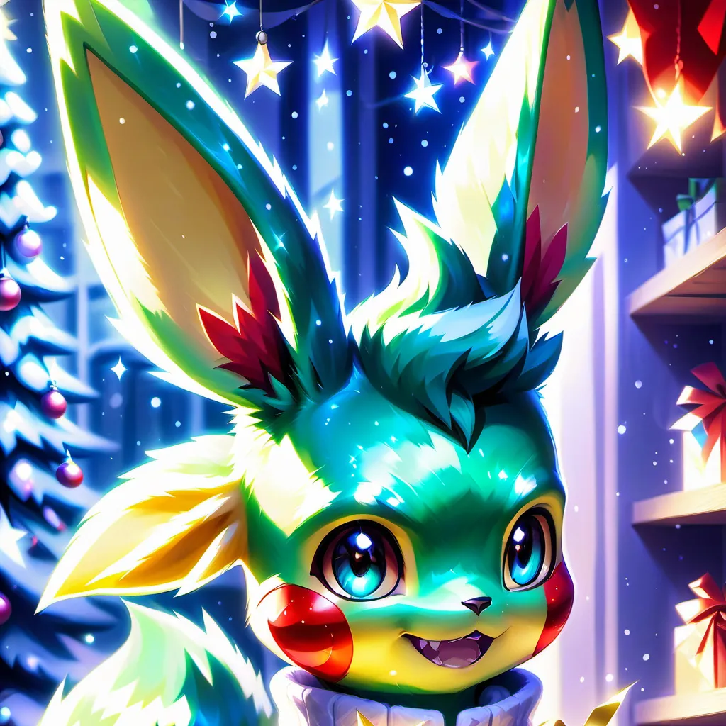 chat with ai character: Festive Pikachu 