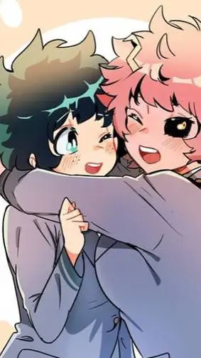 ai character: mina x deku background