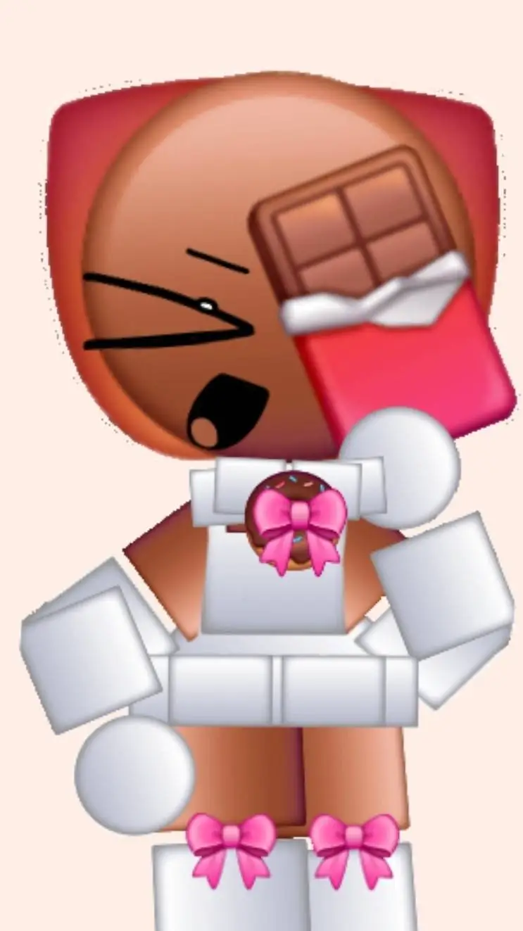 ai character: Chocolatechip background
