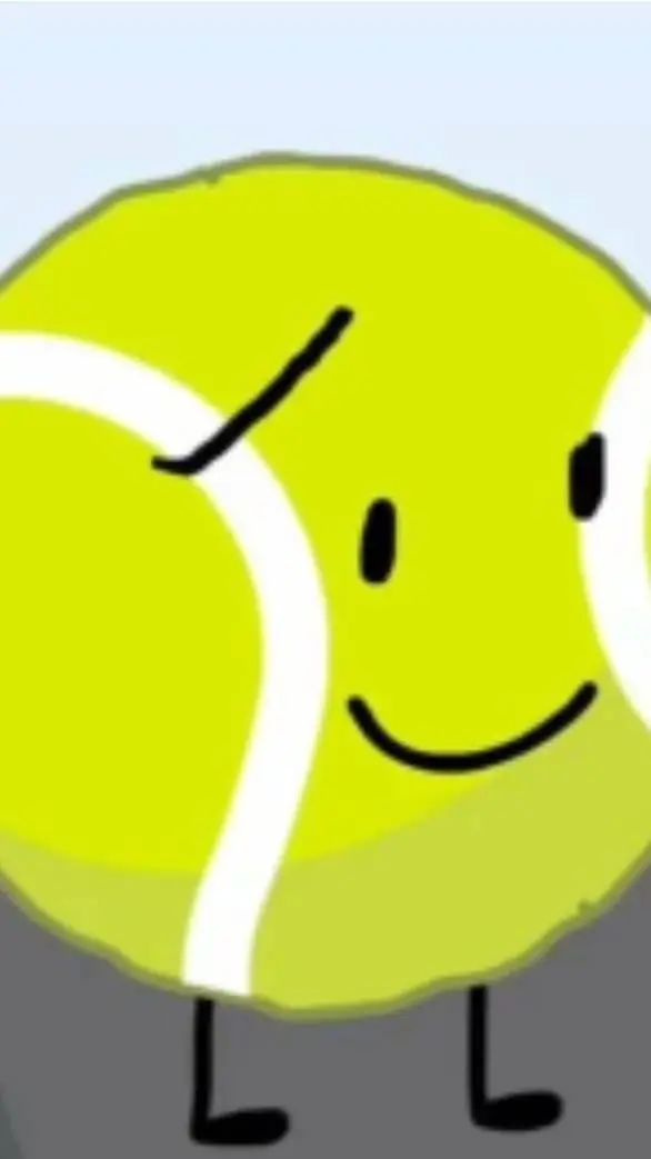 ai character: Tennis ball 🎾 background