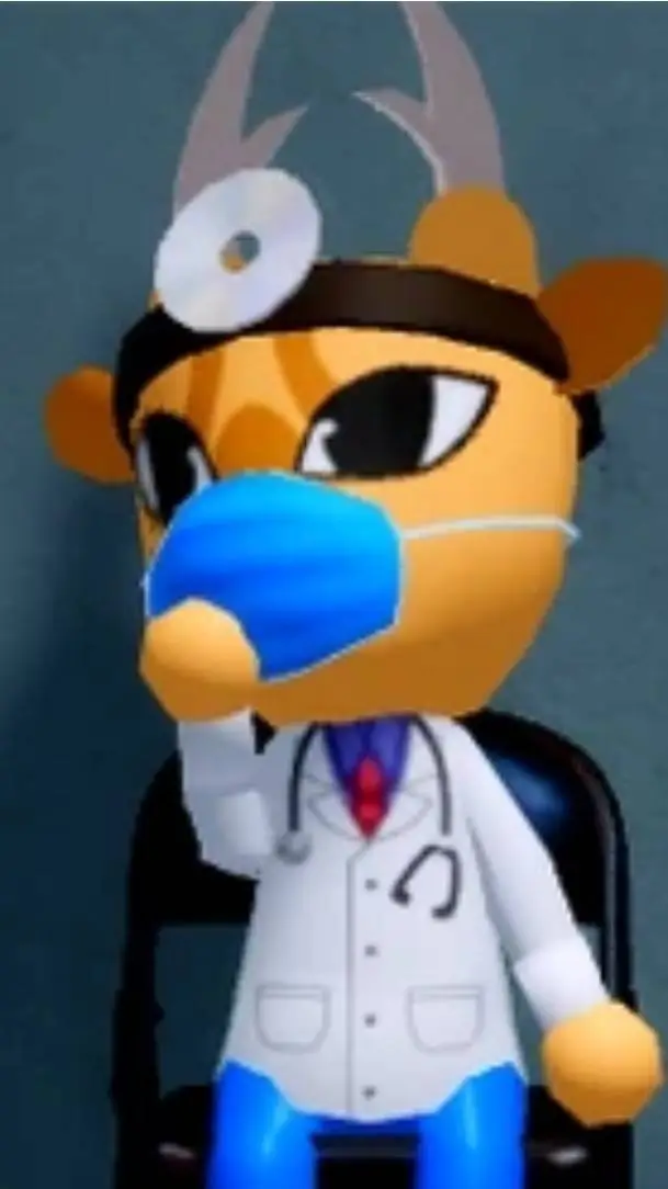 ai character: Dr Harlow background