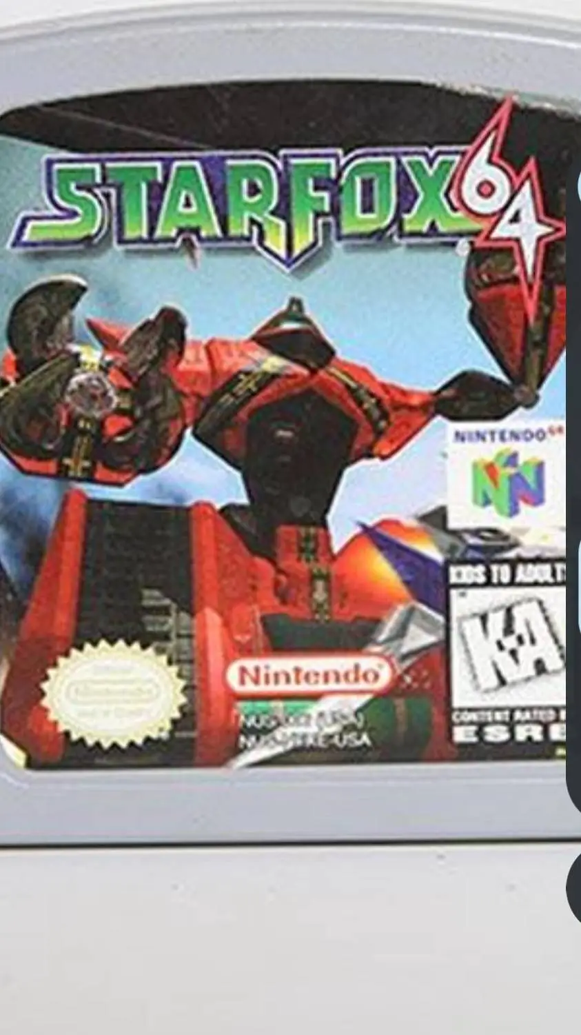 ai character: Starfox 64 background