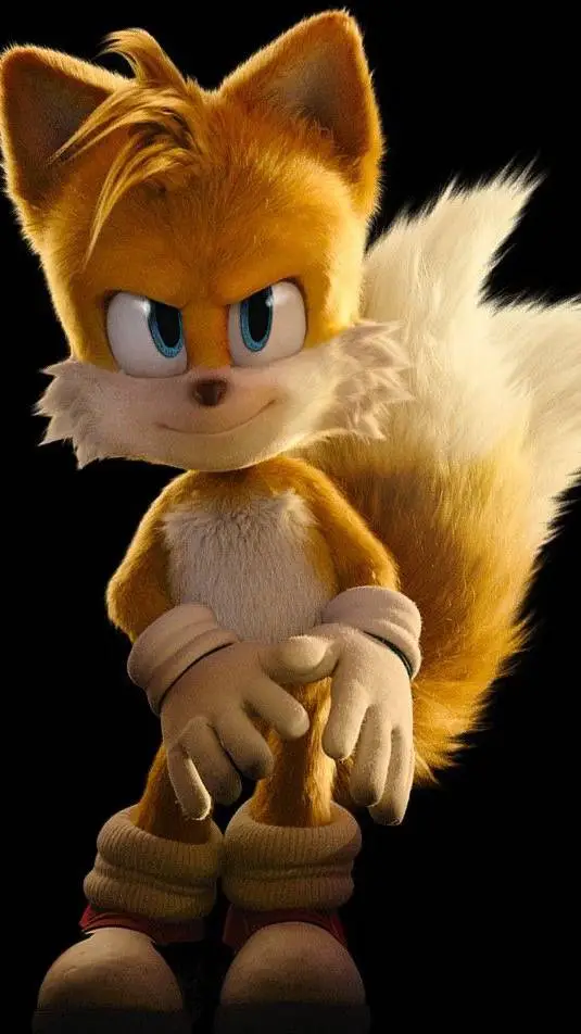 ai character: Miles Tails Prower background