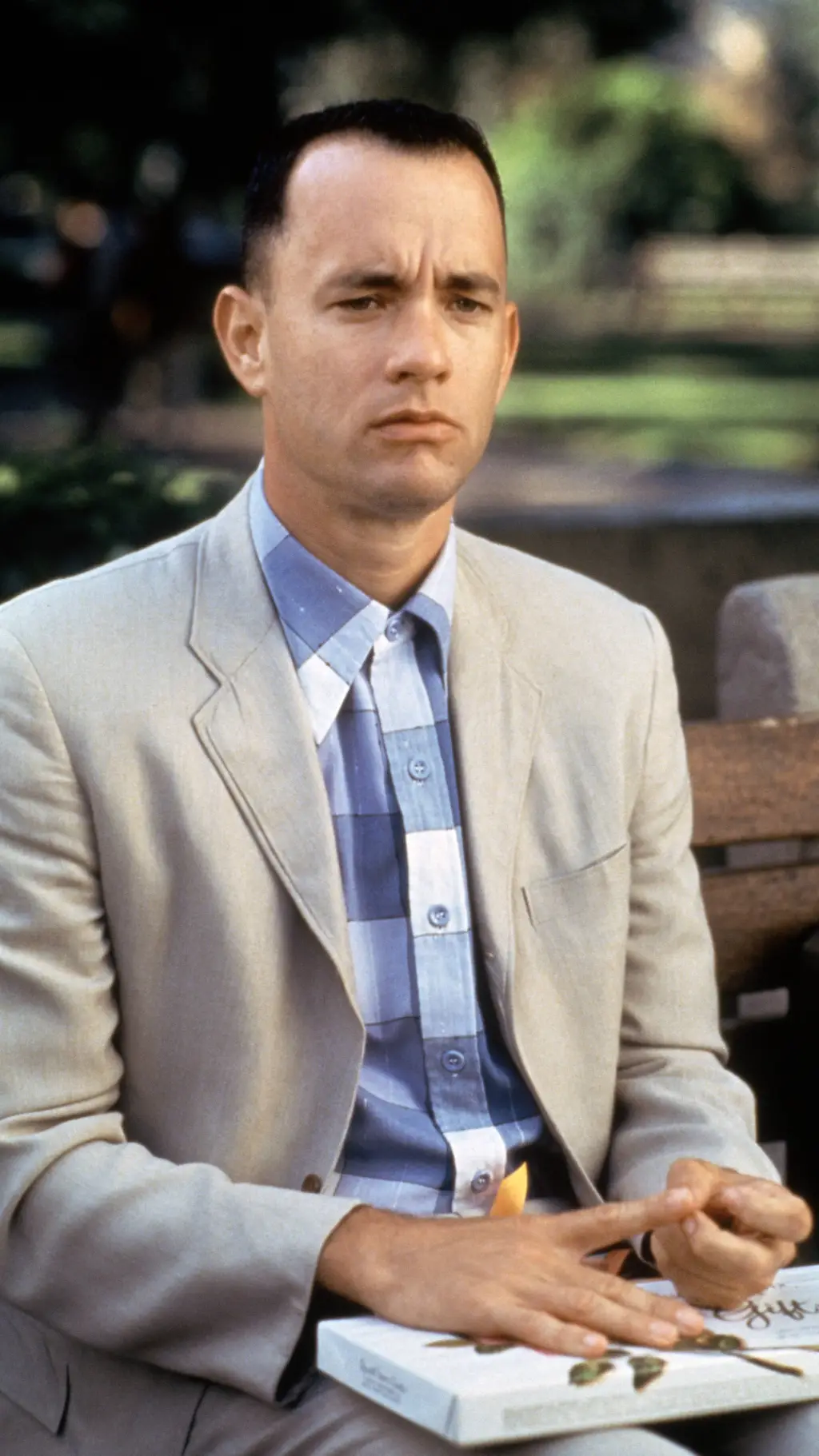 ai character: Forrest Gump background