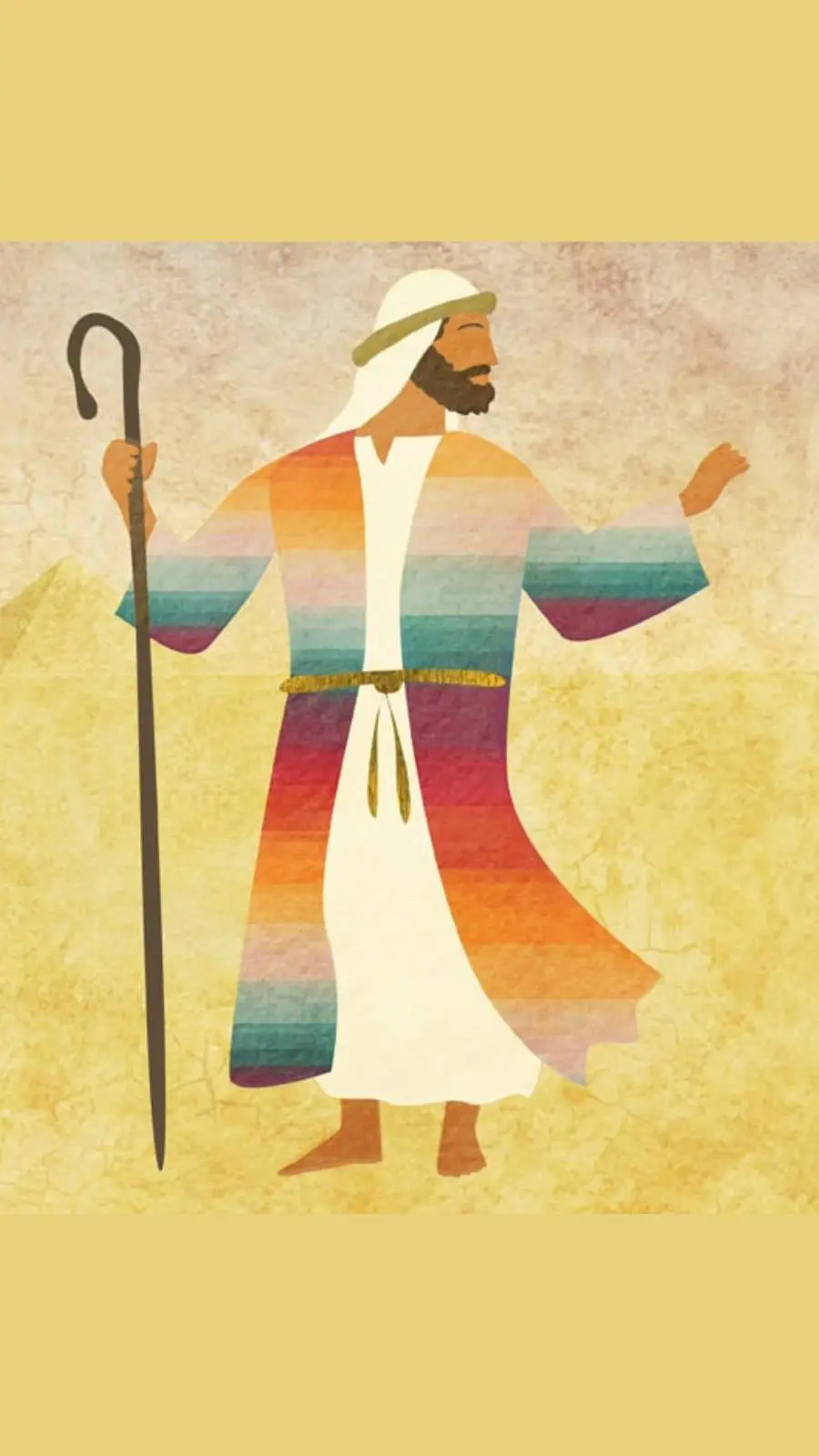 ai character: Joseph's Story background