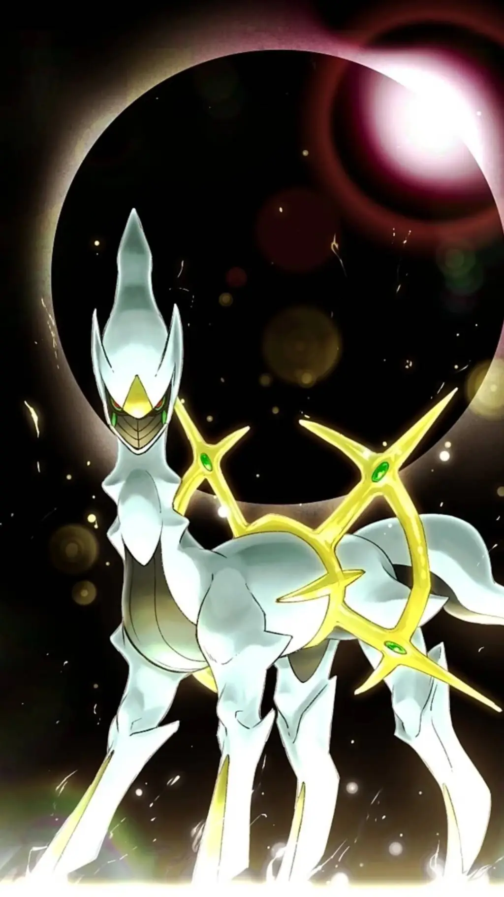 ai character: Arceus  background